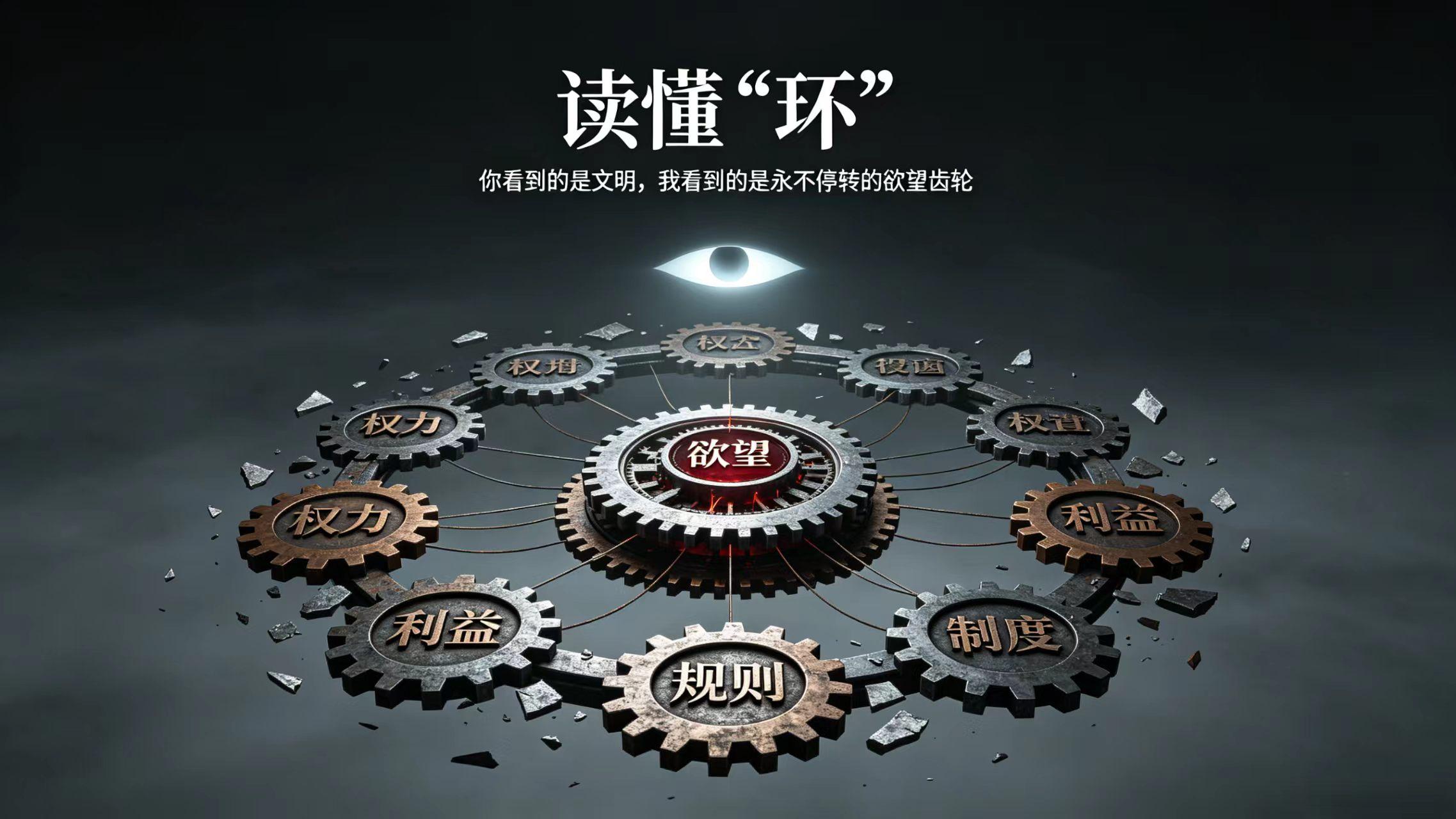 读懂“环”：你看到的是文明，我看到的是永不停转的欲望齿轮