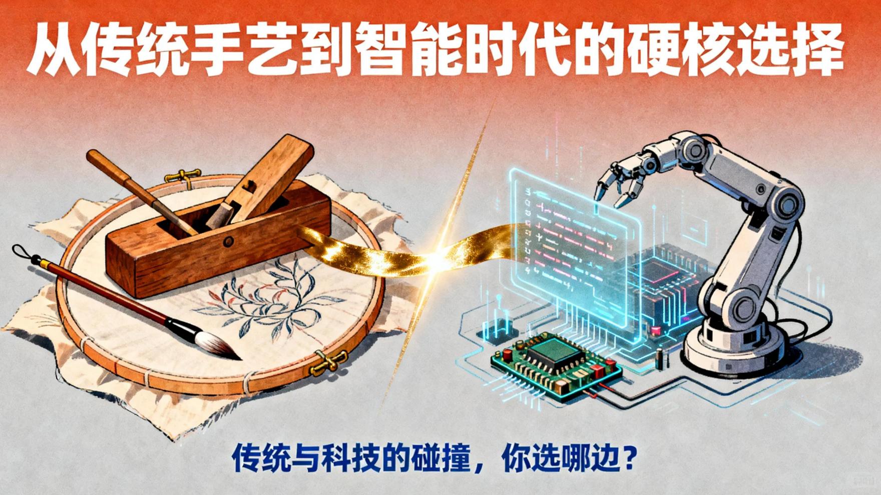 从传统手艺到智能时代的硬核选择