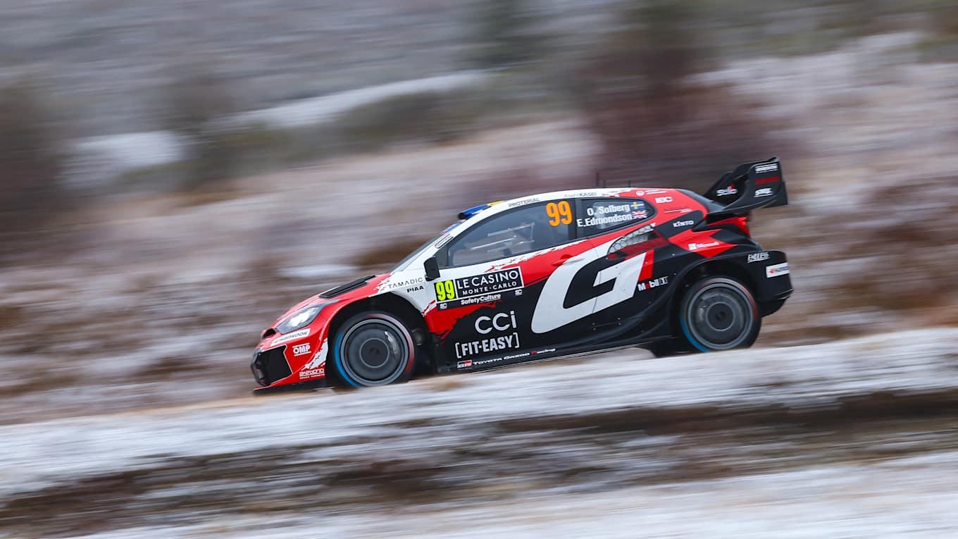 索尔伯格巩固了对蒙特卡洛拉力赛的领先优势