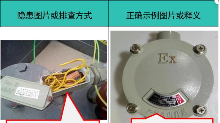 爆炸危险场所内用防爆穿线盒接线也不对吗？