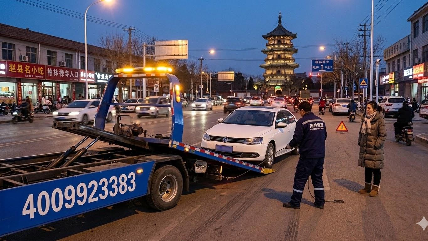 晚高峰在赵县主干道猝不及防“趴窝”？这份本地拖车避坑指南请收好