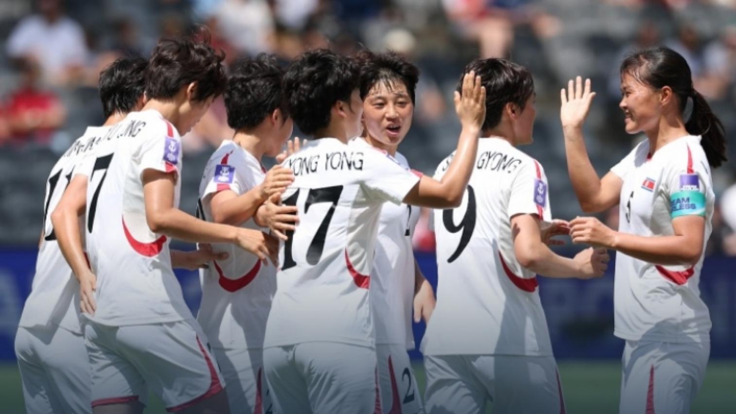 女足亚洲杯！中国女足vs朝鲜女足，中国队终结三场不胜朝鲜，中国队小组第一出线？