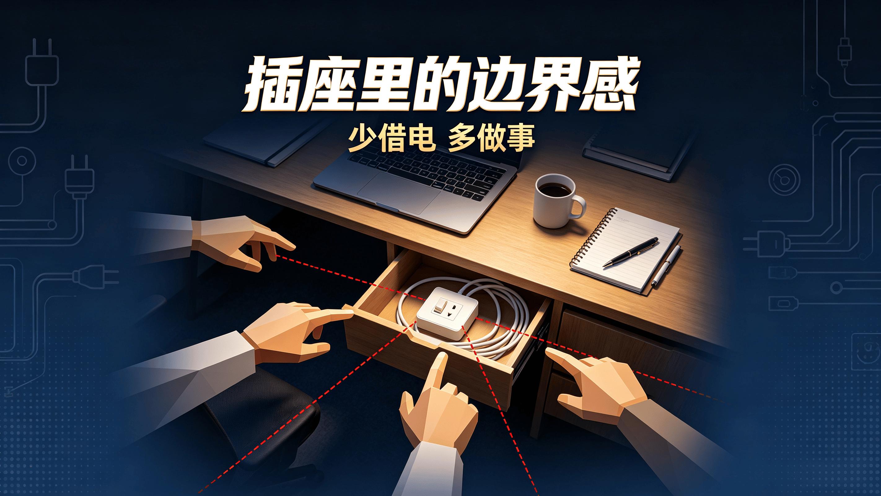 守住效率？把插座装进抽屉的人有答案