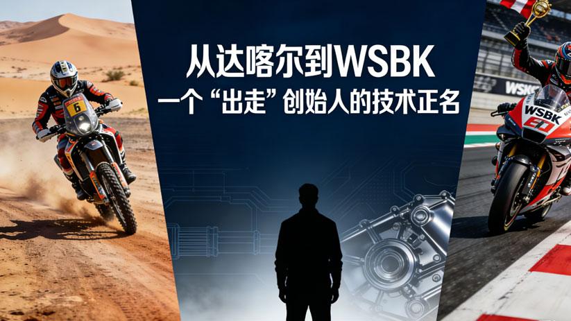 从达喀尔到WSBK：一个“出走”创始人的技术正名
