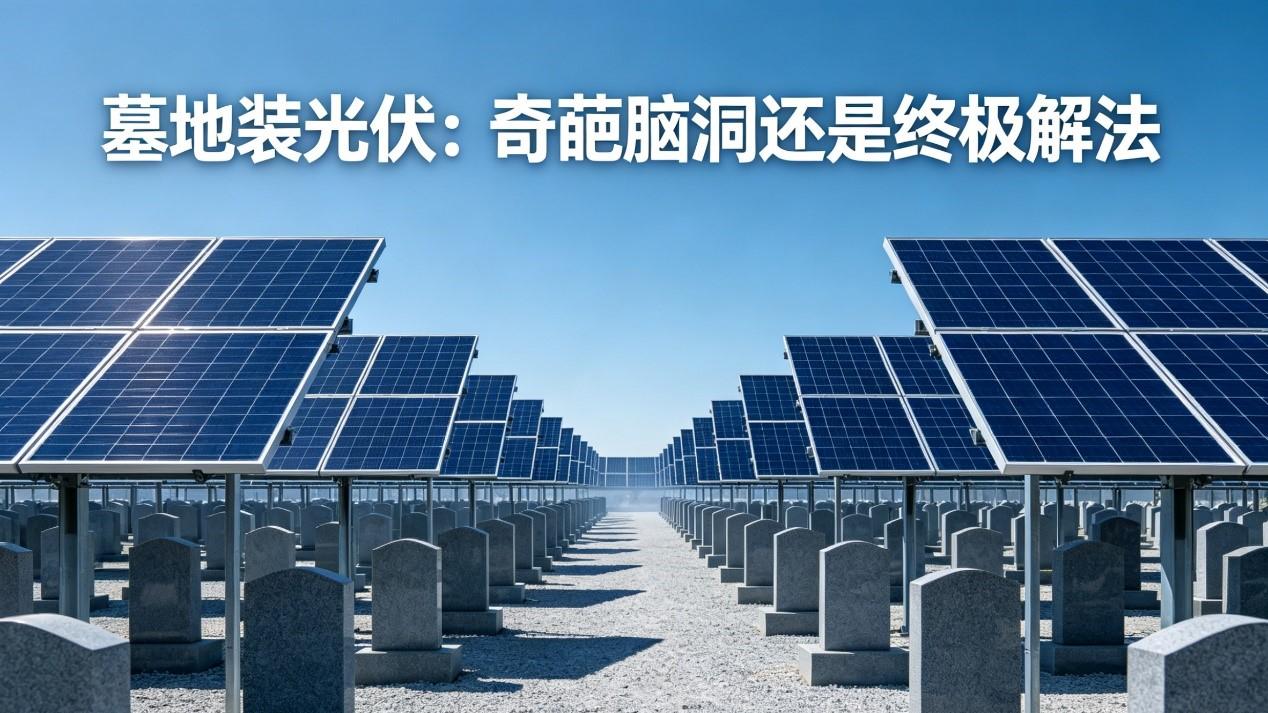 墓地装光伏，是奇葩脑洞还是终极解法？