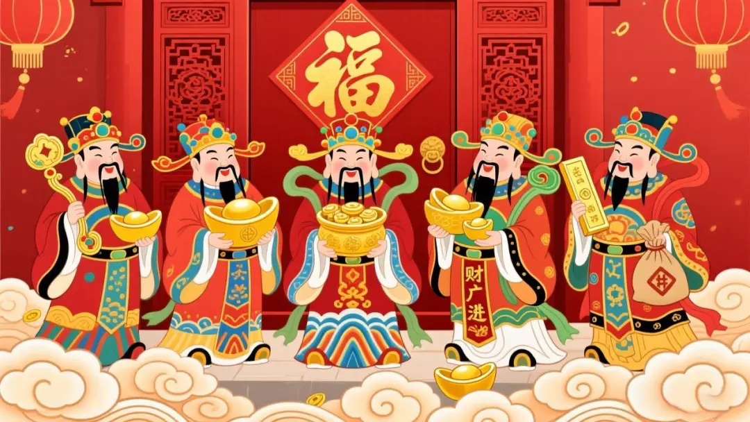 2026丙午马年正月初五迎财神指南：找对时间方位，心诚方得财来