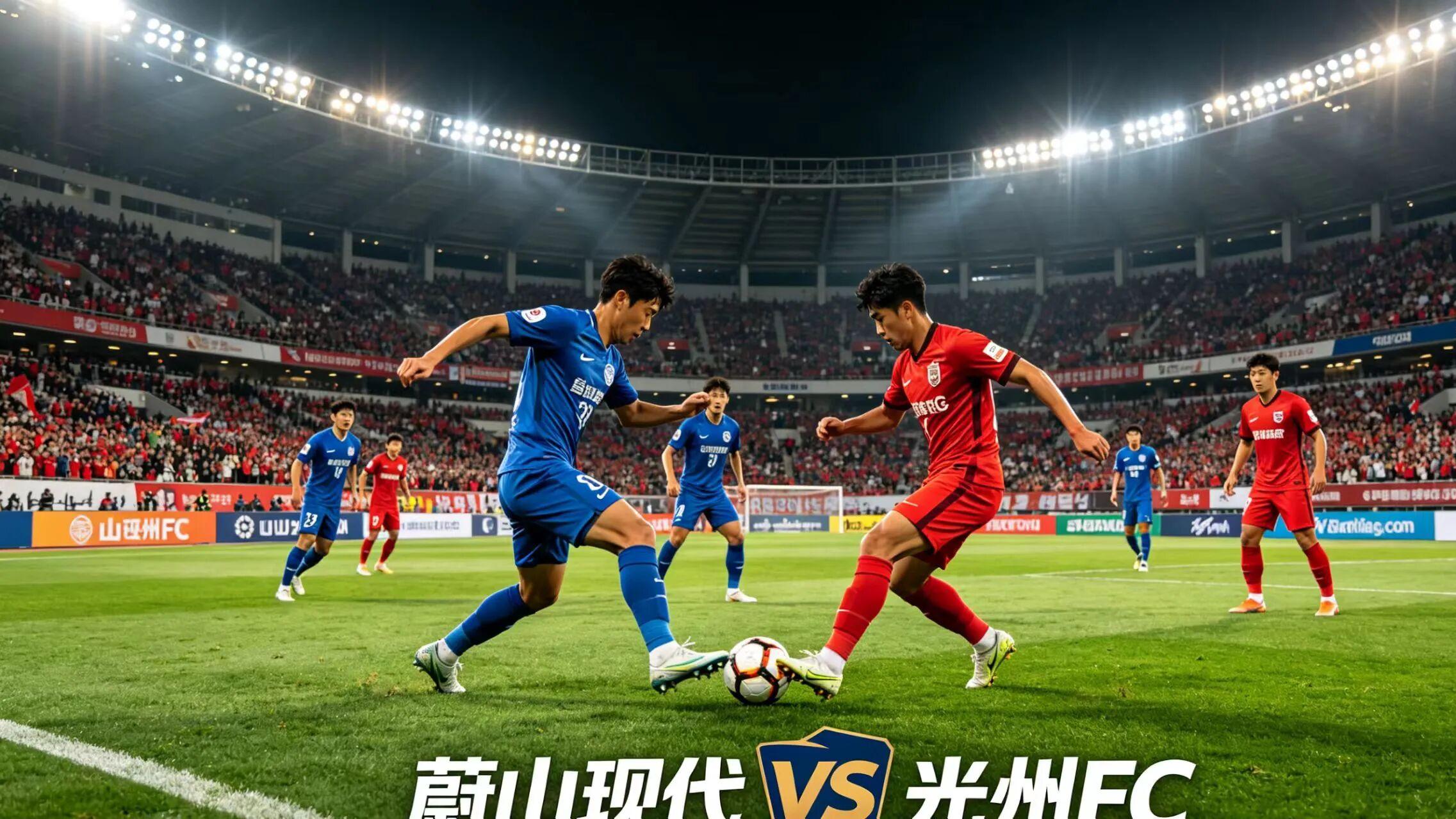 韩职焦点战，蔚山主场迎击光州。