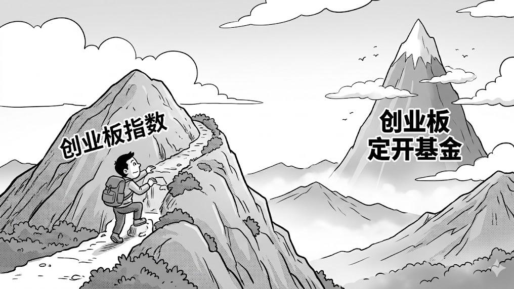 年化超额5%-10%，冷门基金躺赢创业板....