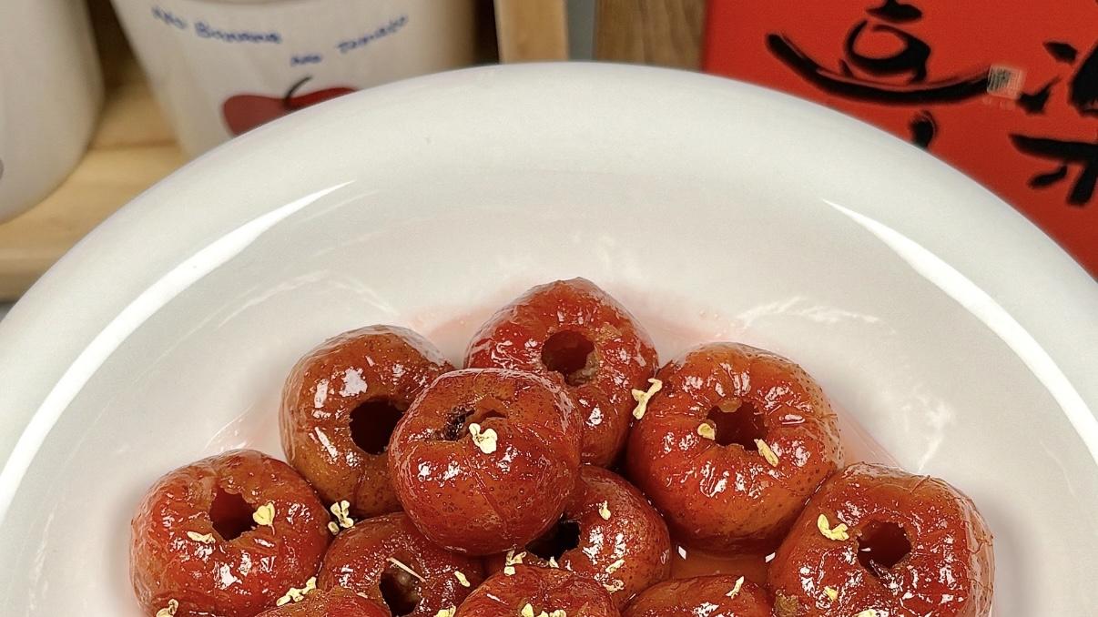 桂花山楂炒红果：酸甜软糯的魔法开胃术