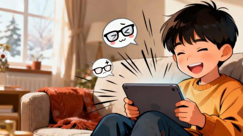 不止看手机！寒假别让这4个坏习惯“偷”走孩子视力！家长必看护眼指南