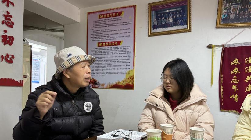 薪火相传|“福韵红途”实践队专访抗美援朝老党员黄以孟老师