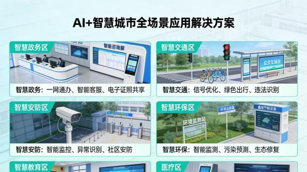 2026年AI+智慧城市全场景应用解决方案白皮书 - 全1795页下载