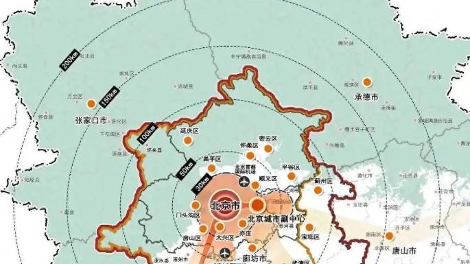 3个圈层拆解首都都市圈，地铁能救燕郊吗？22号线不是唯一解药