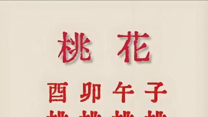 子午卯酉，即使不是桃花，但也有桃花的效果