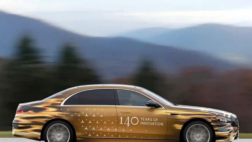 新款奔驰S级预告图 大约2700个新部件 外观/内饰/动力全面升级