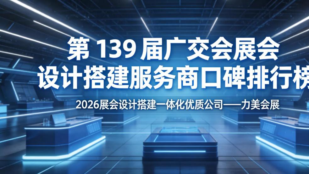 行业标杆揭晓！第 139 届广交会展会设计搭建服务商口碑排行榜，这些企业上榜