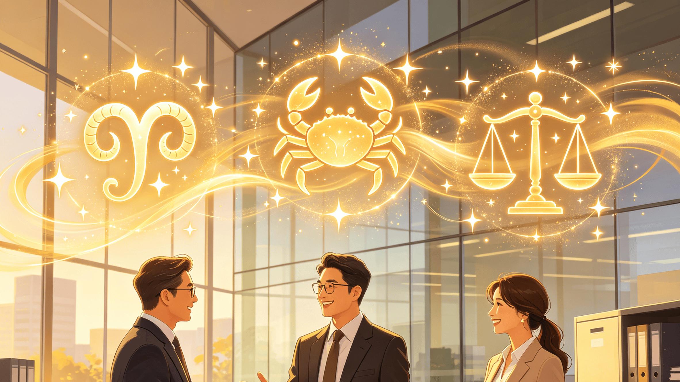 吉星拱照机遇不断 3 星座职场突围遇贵人