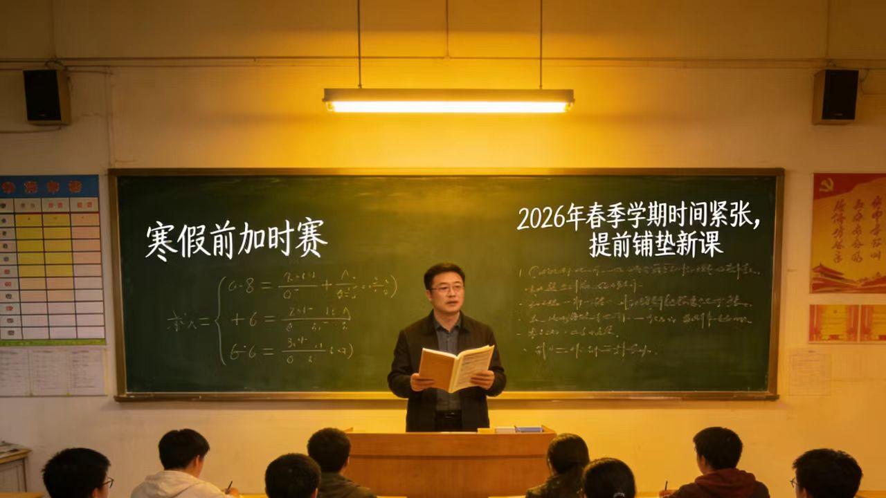 考完接着学！合肥初中生寒假前遭遇“加时赛”