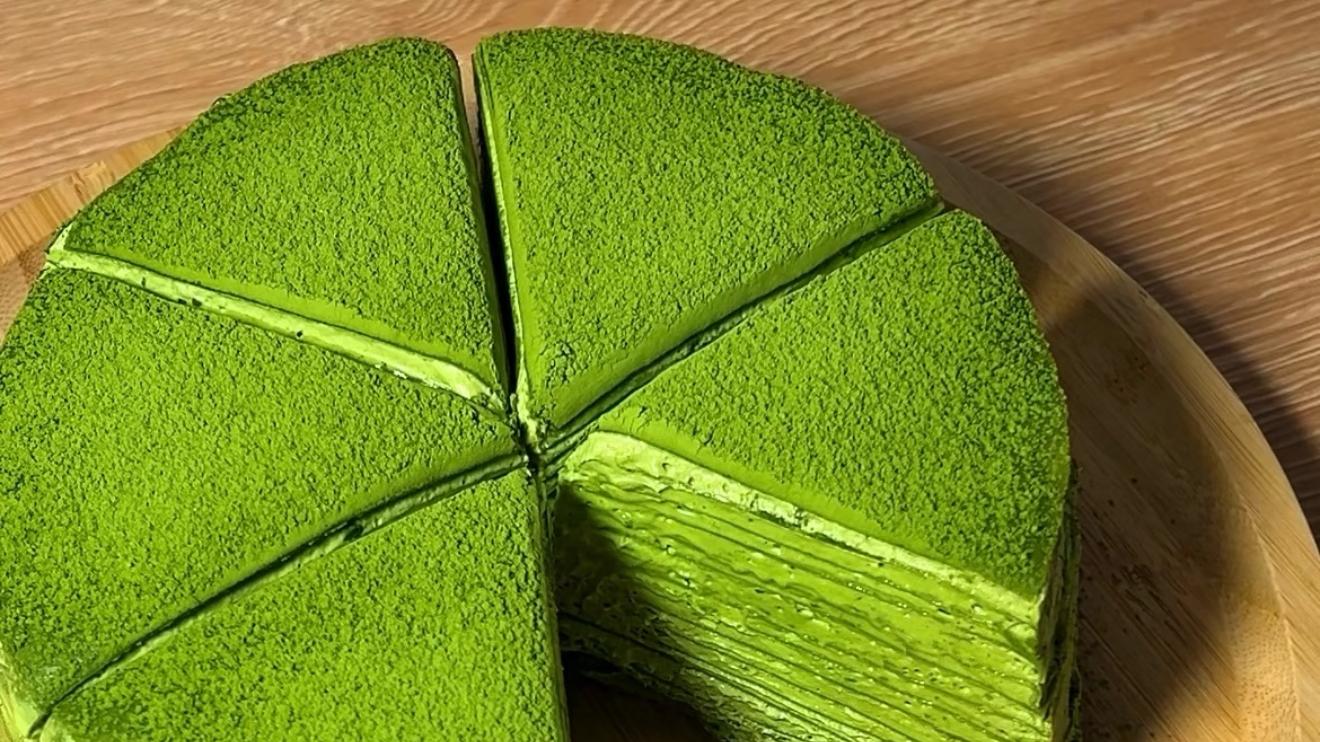 抹茶控的治愈时刻：手作抹茶千层蛋糕的魔法秘籍