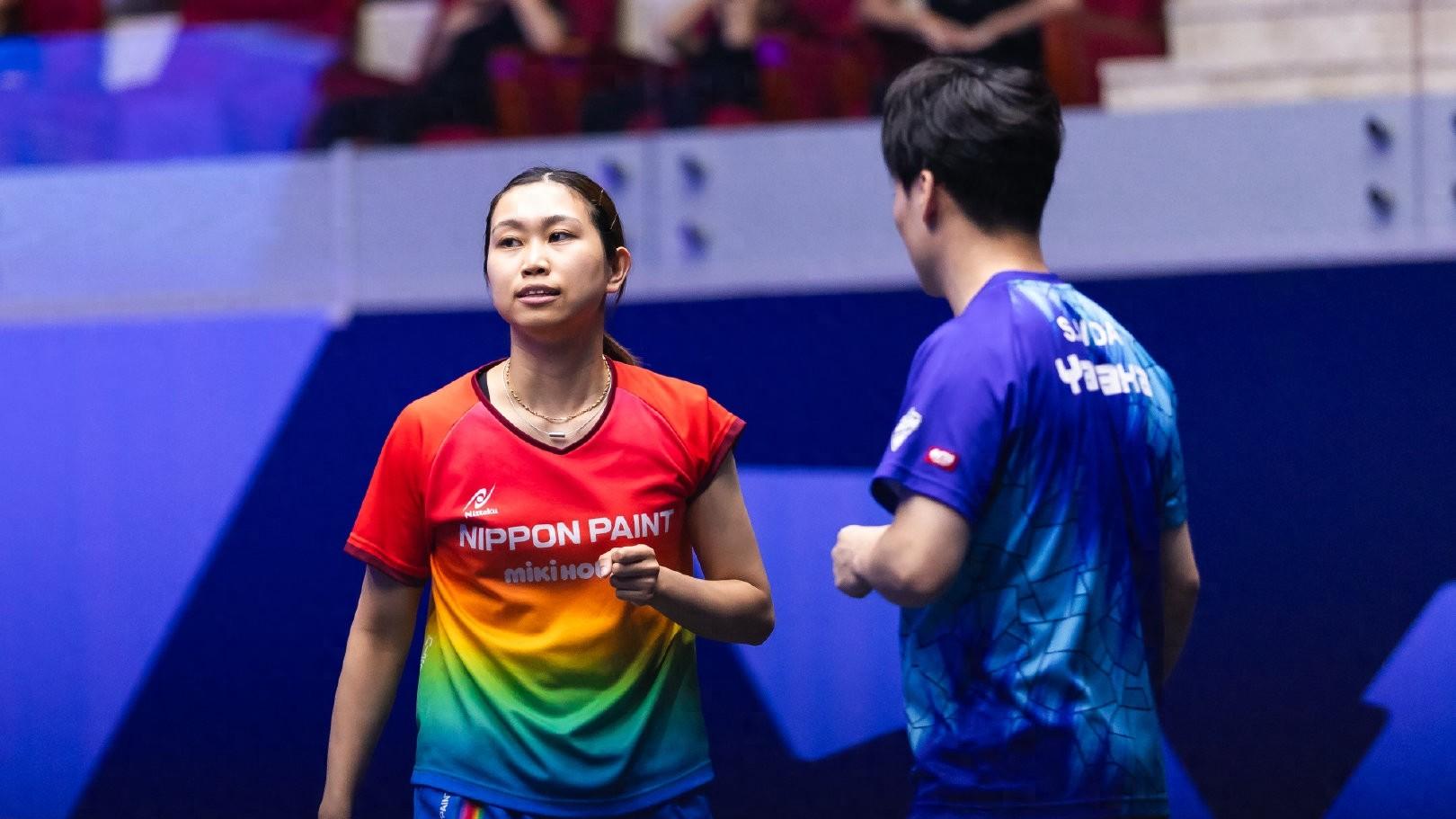 佐藤瞳3比0击败蒯曼，平野美宇不敌金娜英，申裕斌打进八强