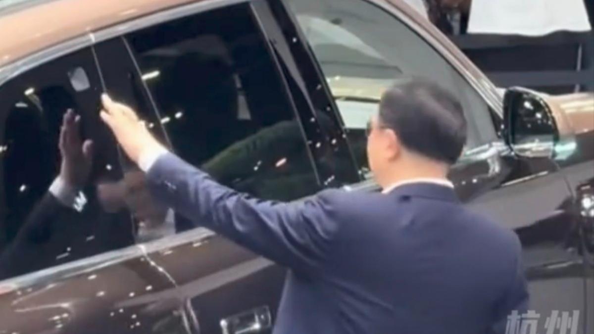 北京车展炸场！王传福亲自打卡问界展台，余承东贴身讲解M9