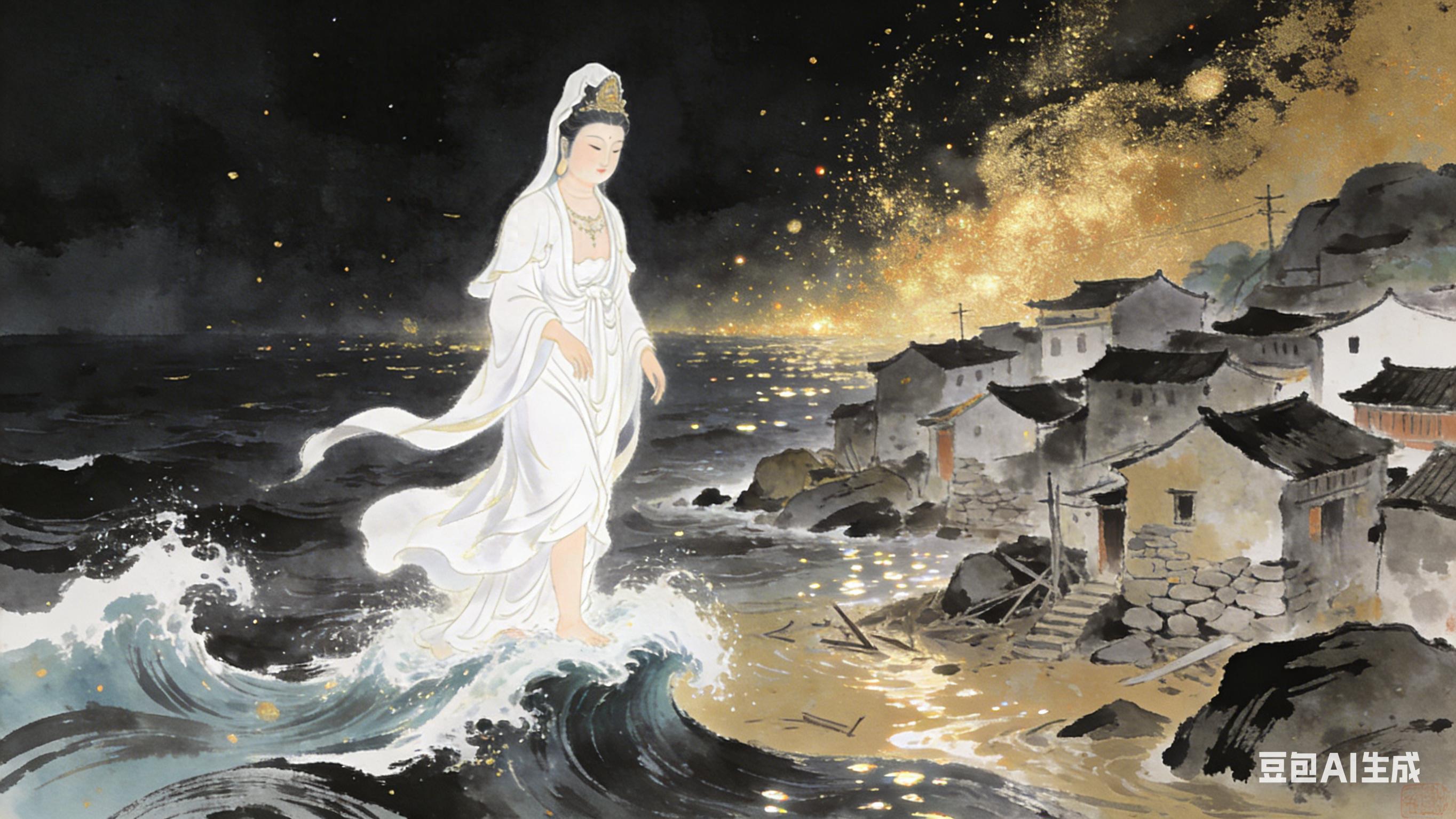 民间故事：观音与卷帘大将的隐秘交易！