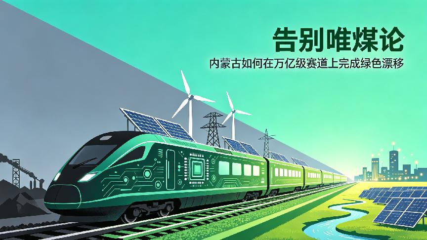 告别“唯煤论”：内蒙古如何在万亿级赛道上完成“绿色漂移”