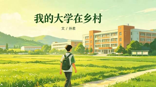 孙君：我的大学在乡村