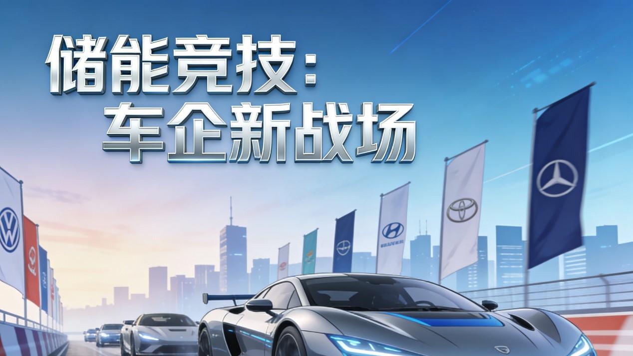 2026，车企为何集体奔涌储能新蓝海？