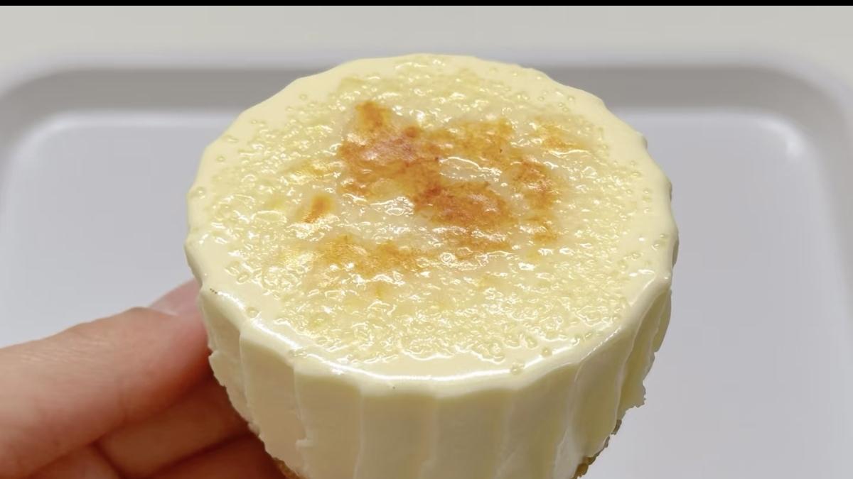 谁能拒绝如此丝滑，有冰淇淋口感的炙烤焦糖芝士蛋糕