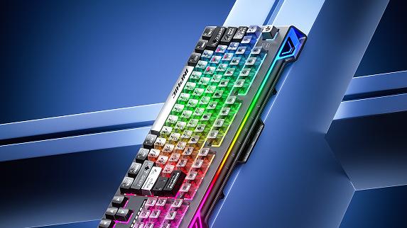 星舰机甲美学，出厂即HIFI，英菲克发布新款K87 Pro机械键盘