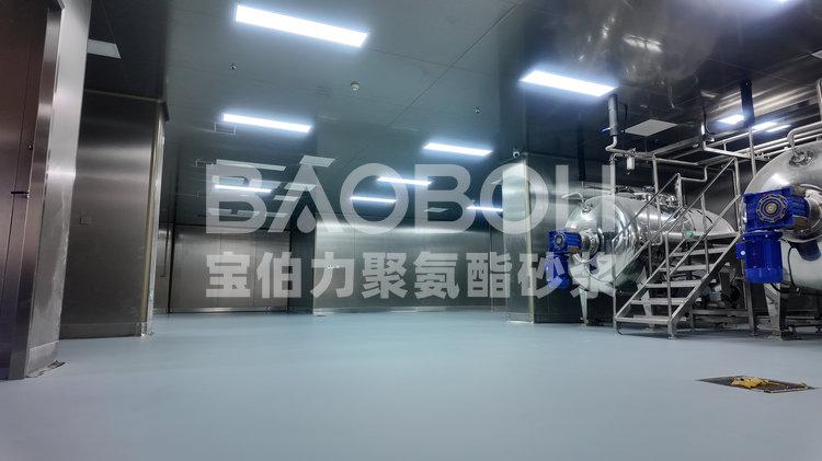 牛肉丸厂车间地面为什么总是烂？汕头卤味加工聚氨酯砂浆地坪
