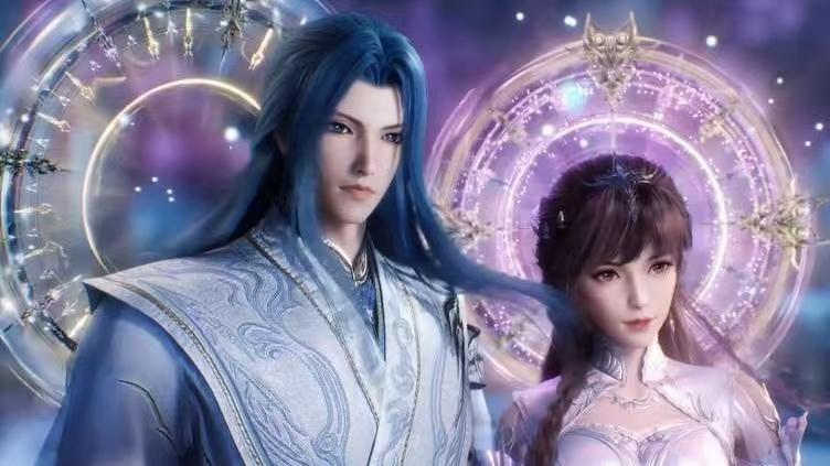 小舞惊艳返场，还在神界观望下界，在她的身上还有一个小细节