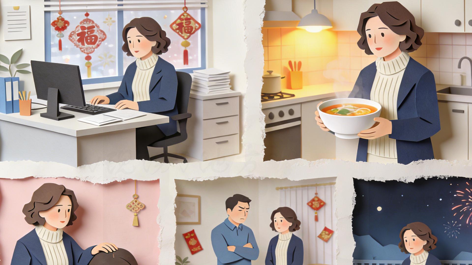 从"过年好累"到"开工清醒"：中年女人春节后总结的4个生活真相