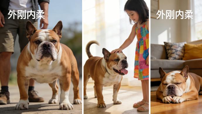 威严与温顺并存——英国斗牛犬全方位深度解析