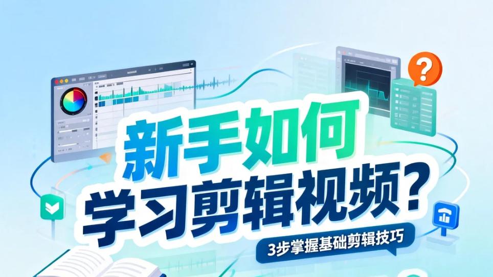 新手如何学习剪辑视频？教育技术老师手把手拆解，避开坑稳入行