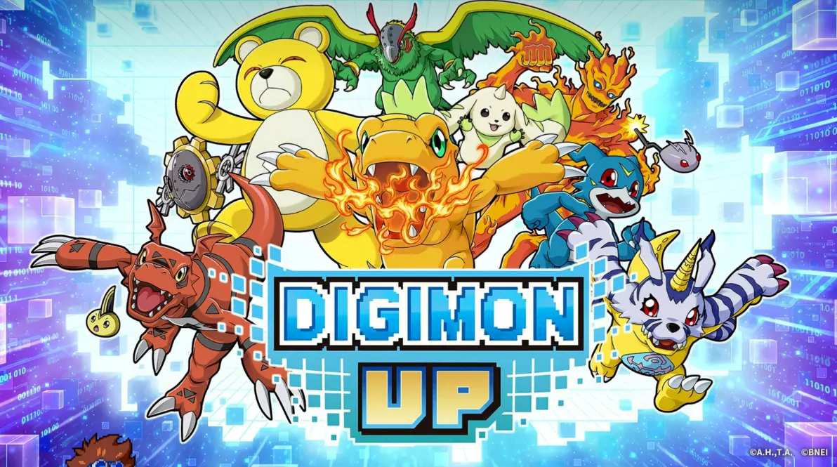 超百万人预约！万代正版新手游《数码宝贝UP》上线：3v3像素对战+暴龙机情怀