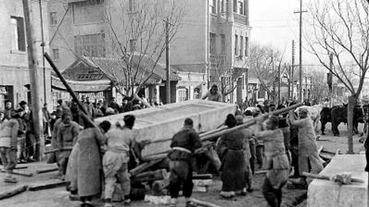 同一石料，两种命运！东单克林德碑：刻过大清屈辱，装过北洋谎言