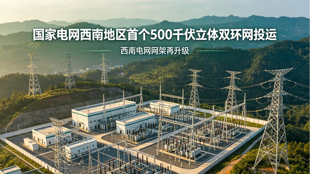 西南电网史诗级升级！成都“电力双环”重塑超大城市能源动脉