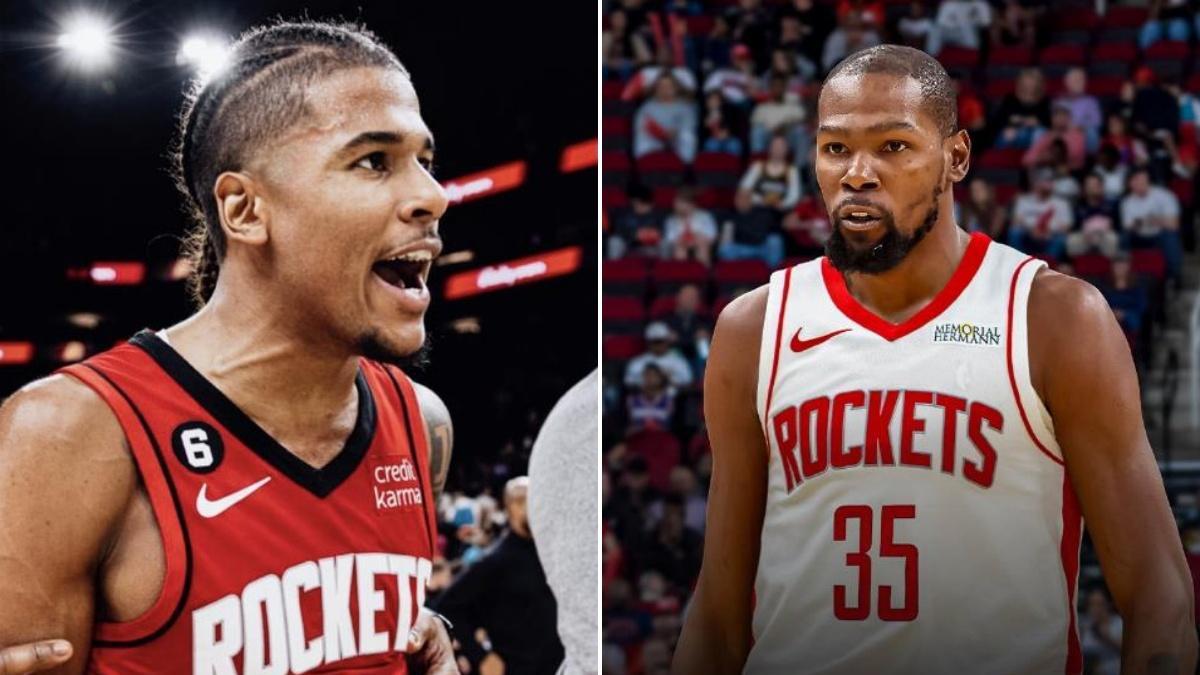 76场比赛，杜兰特仅缺阵3场！场均25+5+5，专家大赞火箭：7换1交易太成功