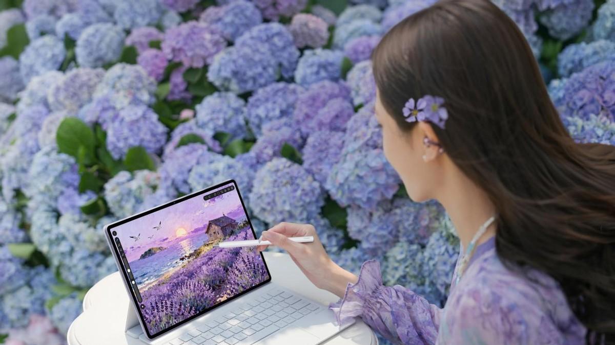 春日焕新之选：华为MatePad幻影紫配色与鸿蒙6体验解析