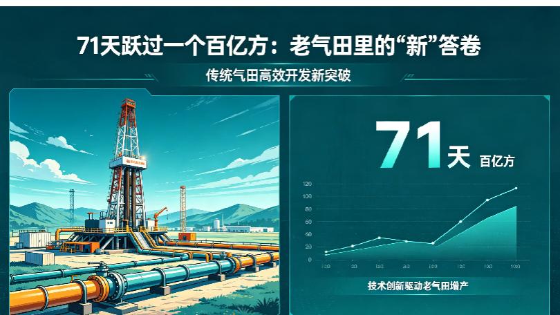 71天跃过一个百亿方：老气田里的“新”答卷
