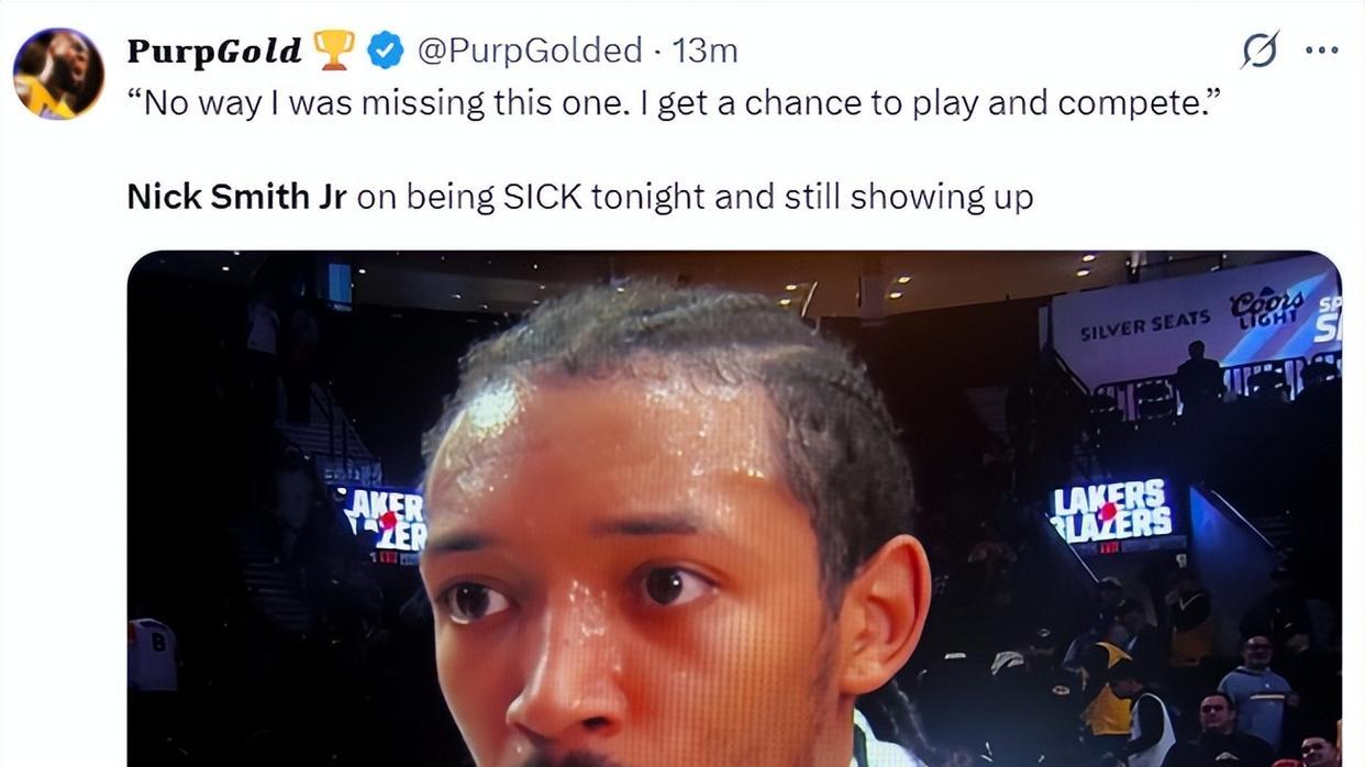 15中10砍25分，生涯正名之战，湖人队的又一个里夫斯？