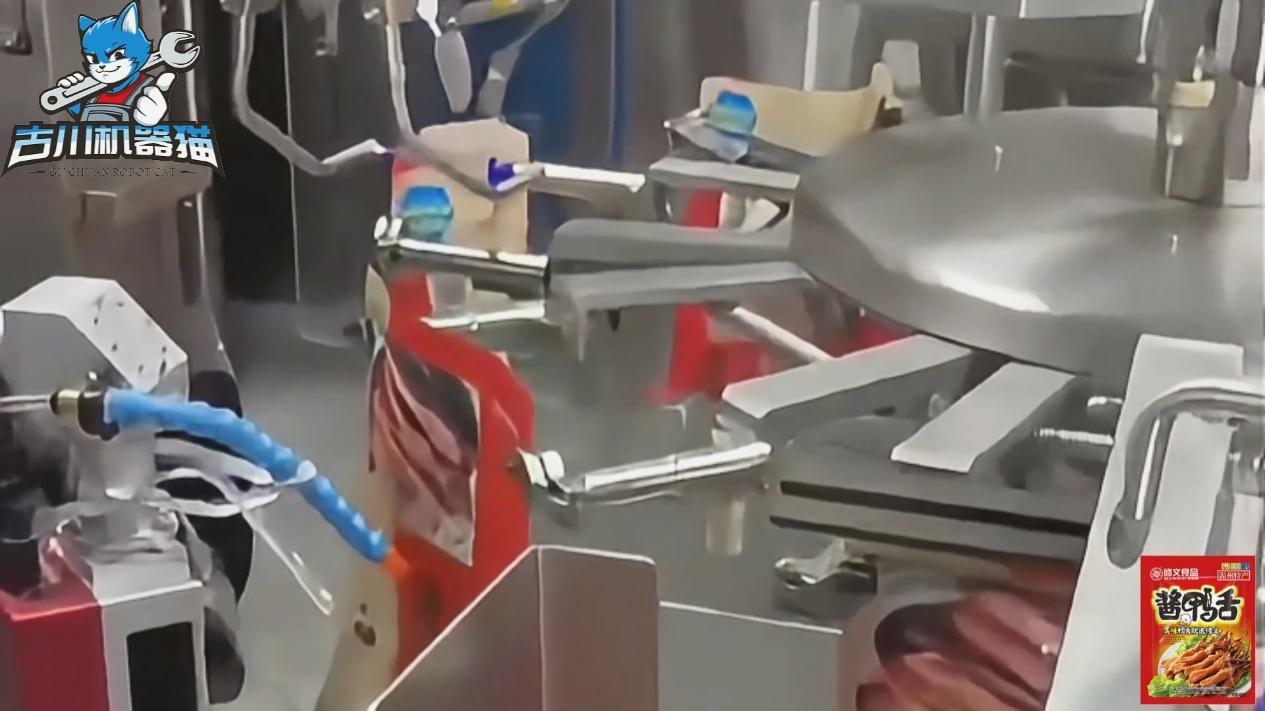 食品行业正规的鸭舌给袋式包装机设备