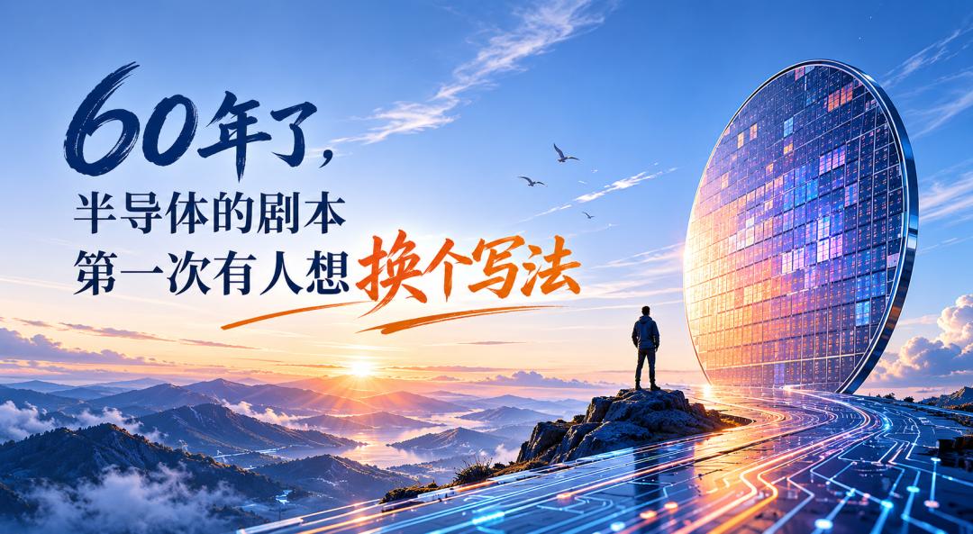 60年了，半导体的剧本第一次有人想换个写法