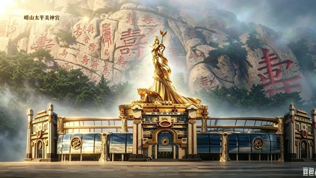 当东方文脉遇上当代建筑，中国艺术大师薛林兴的又一力作——崂山太平美神宫