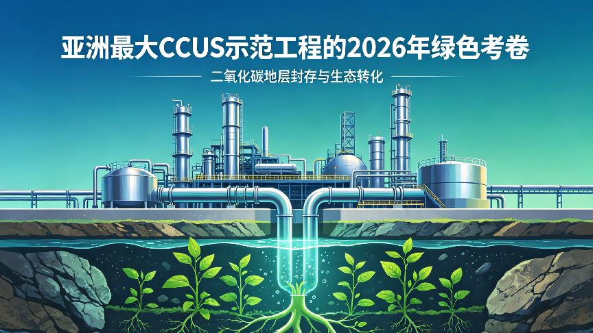 把二氧化碳种进地层：亚洲最大CCUS示范工程的2026年绿色考卷