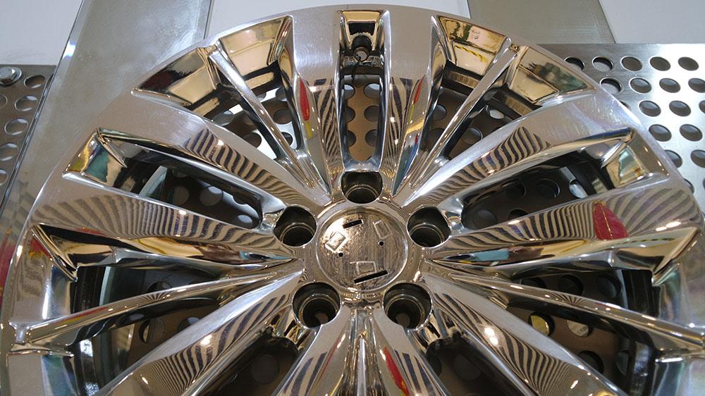 汽车轮毂手板加工案例-齐乐手板