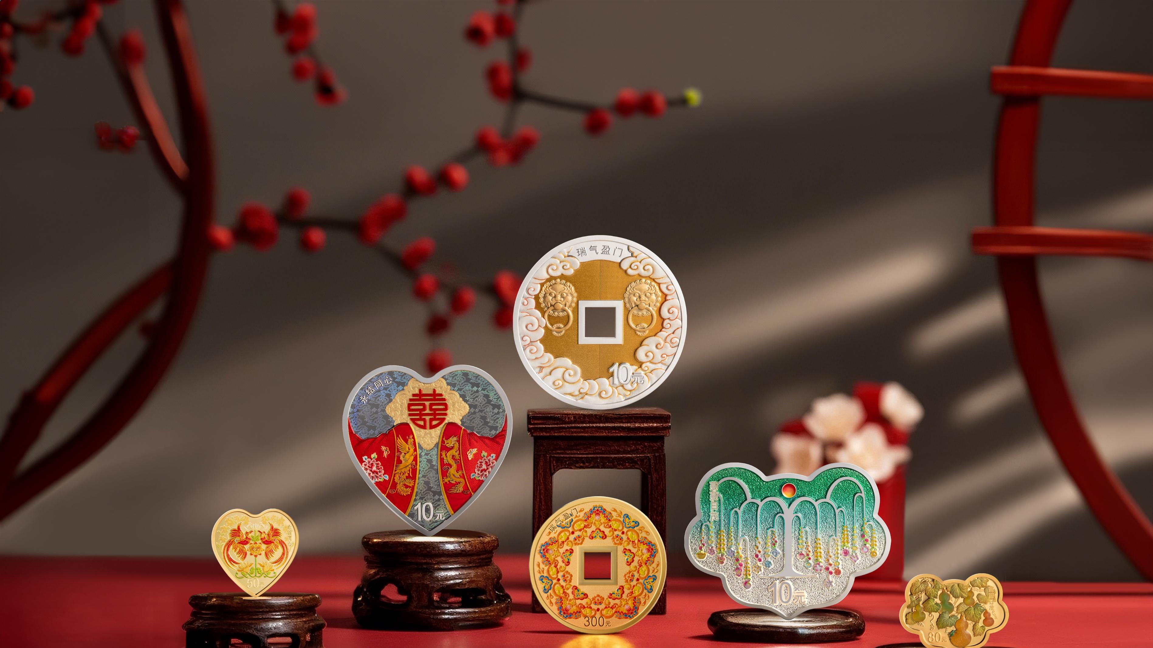 2025年吉祥文化瑞气盈门银币突破2000元！