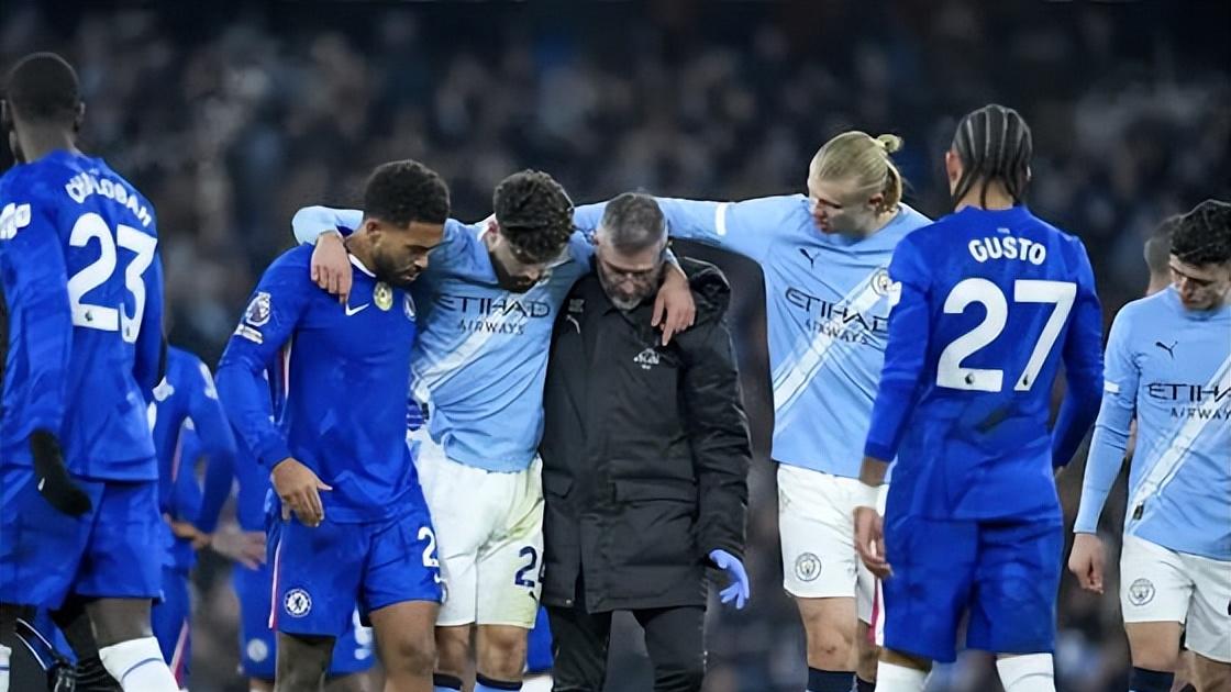 曼城后防告急！双核伤退令瓜帅争冠前景蒙阴影